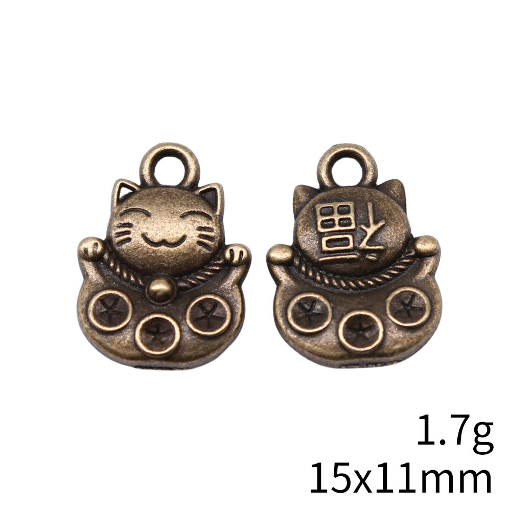 10pcs 15x11mm 3 Colors Antique - Vintage Fashion Words ulasan dan harga
