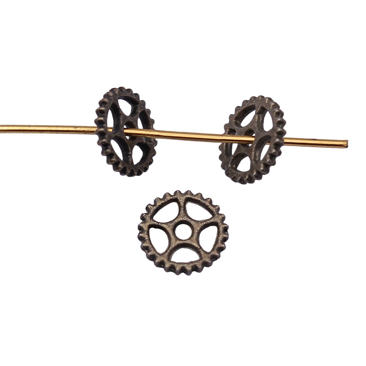 Steampunk Charms Gear Pendants - Vintage Fashion Tags ulasan dan harga