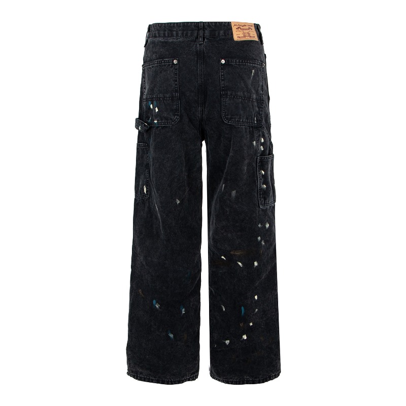 American Retro High Street Rip - Retro Vintage Korean Fashion ulasan dan harga