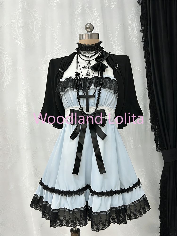 Gothic Punk Fashion Cute 2 Pie - Vintage Fashion Outfit ulasan dan harga